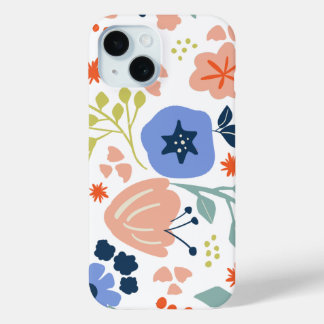 Coque Pour iPhone 15 Stylisé Scandi 052