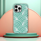 Coques Case-Mate iPhone Stylised Art Deco Fan Design