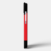 Coques Case-Mate iPhone Stylish Art déco Music Notes Red White (Verso / Gauche)