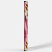 Coques Case-Mate iPhone Stylish Girly Rose White Gold Zebra (Verso / Droite)