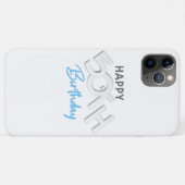 Coques Case-Mate iPhone Stylish Happy 50th Birthday Typographie (Dos (Horizontal))
