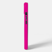 COQUES Case-Mate iPhone STYLISH MODERN CUSTOM NAME SOLID HOT PINK COLOUR (Verso / Gauche)