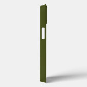 COQUES Case-Mate iPhone STYLISH MODERNE ARMÉE VERT VÉRIFIÉ MARQUE (Verso / Droite)