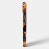 Coques Case-Mate iPhone Stylish rose Monogramme Tortoiseshell (Verso / Gauche)