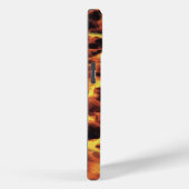 Coques Case-Mate iPhone Stylish rose Monogramme Tortoiseshell (Verso / Droite)