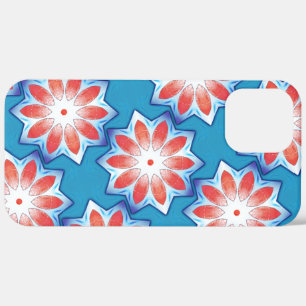 Case-Mate iPhone Case Stylo étoile bleu rouge dix kaléidoscope en doux b