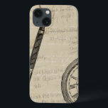 Etui iPhone 13 Stylos-plumes et Watchface avec des notes<br><div class="desc">Ressemble à quelqu'un prenait beaucoup de notes ! Cette peinture contemporaine des stylos-plumes et un watchface illustrent la perte de temps au divers mondain, mais important, des activités en nos vies. Obtenez votre copie aujourd'hui !</div>