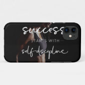 Coques Case-Mate iPhone Succès Et Discipline - Motivation De La Salle De S (Dos (Horizontal))
