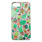 Coques Case-Mate iPhone Succulent Cactus Pots Plante Vert Cactus Jardin (Dos)