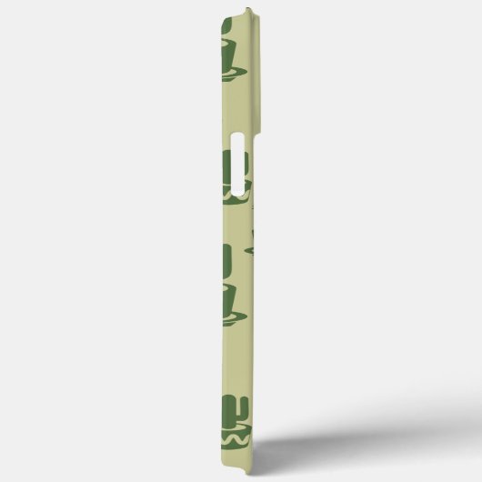 Coques Case-Mate iPhone Succulent cactus silhouette in cups and pots (Verso / Droite)