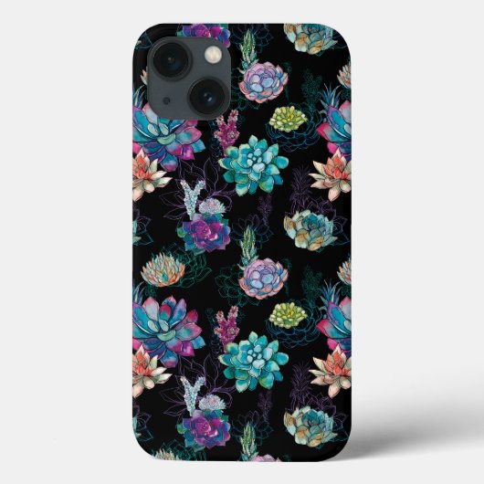Coques Case-Mate iPhone Succulent Motif sans fil (Verso)