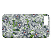 Coques Case-Mate iPhone succulentes vert orange étoile (Dos (Horizontal))