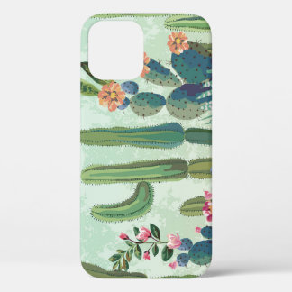 Case-Mate iPhone Case Succulents mignons : Motif de cactus Vintage