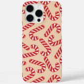Coques Case-Mate iPhone Sucre de canne rouge festif (Verso)