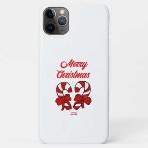 Case-Mate iPhone Case Sucres de canne de Noël Apple iPhone 11 Pro Max Co