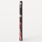 Coques Case-Mate iPhone Sucres de canne Noël Vacances Blanc Vert et Rouge (Dos/Gauche)