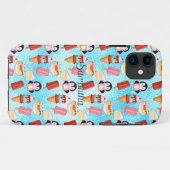 Coques Case-Mate iPhone Sucres de crème glacée de pingouin (Dos (Horizontal))