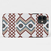 Coques Case-Mate iPhone Sud-ouest Adobe Brick Turquoise Coque-Mate iPhone  (Dos (Horizontal))
