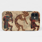 Coques Case-Mate iPhone Sud-ouest de Kokopelli (Dos (Horizontal))