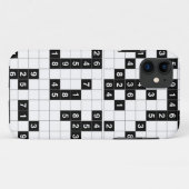 Coques Case-Mate iPhone sudoku noir blanc (Dos (Horizontal))