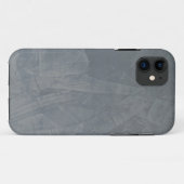 Coques Case-Mate iPhone Suède Grise (Dos (Horizontal))