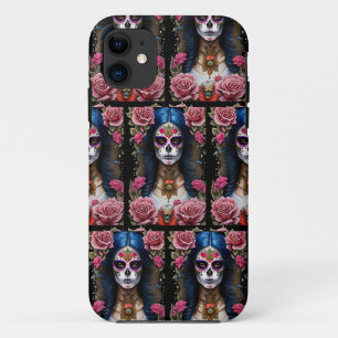 Case-Mate iPhone Case Sugar Skull Art - Femme traditionnelle