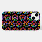 Coques Case-Mate iPhone Sugar Skull Flower (Verso (horizontal))