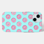 Coques Case-Mate iPhone Sugar Sweet Pink Glazed Donuts (Verso (horizontal))