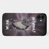 Coques Case-Mate iPhone Suis-je Wemal amusant Dessin Metal Lourd (Dos (Horizontal))