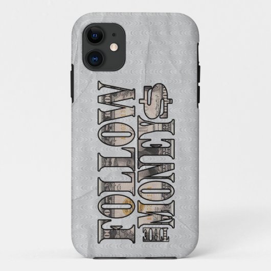 Coques Case-Mate iPhone Suivez l'argent - Facture (Dos)