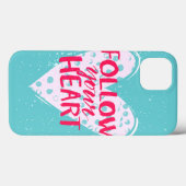 Coques Case-Mate iPhone Suivez votre coeur 2 (Verso (horizontal))