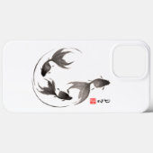Coques Case-Mate iPhone Sumi-e Goldfish (Verso (horizontal))