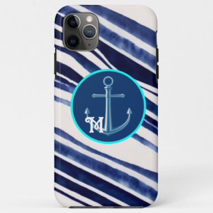 Case-Mate iPhone Case Summer Navy Blue Boat Populaire Stripes Collection
