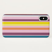 Coques Case-Mate iPhone Summer Stripes iApple iPhone X, à peine là (Dos (Horizontal))