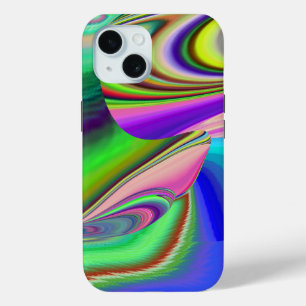 Coque Pour iPhone 15 Summerfeel, Rainbowart 3D Abstrait