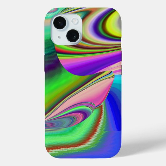 Coques Case-Mate iPhone Summerfeel, Rainbowart 3D Abstrait (Verso)