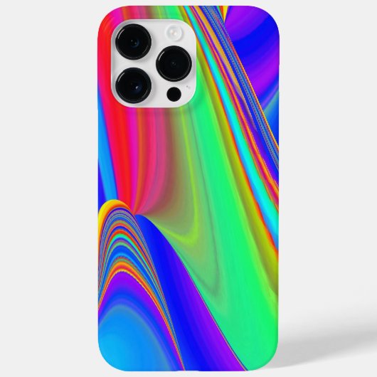 Coques Case-Mate iPhone Summerfeel, Rainbowart 3D Abstrait (Verso)
