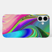 Coques Case-Mate iPhone Summerfeel, Rainbowart 3D Abstrait (Verso (horizontal))
