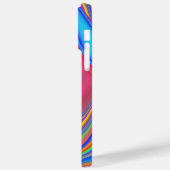Coques Case-Mate iPhone Summerfeel, Rainbowart 3D Abstrait (Verso / Gauche)