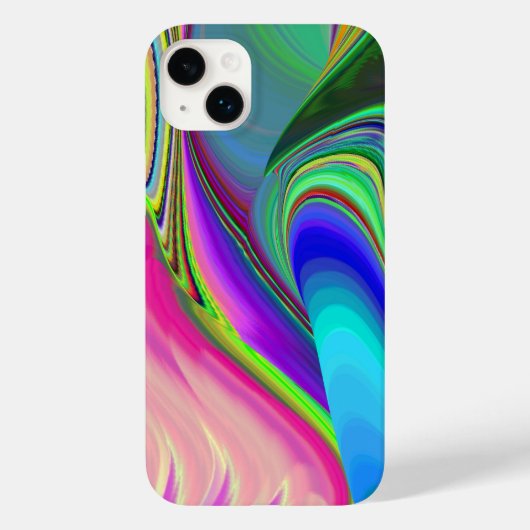 Coques Case-Mate iPhone Summerfeel, Rainbowart 3D Abstrait (Verso)