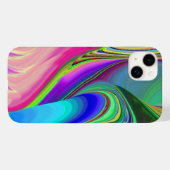 Coques Case-Mate iPhone Summerfeel, Rainbowart 3D Abstrait (Verso (horizontal))