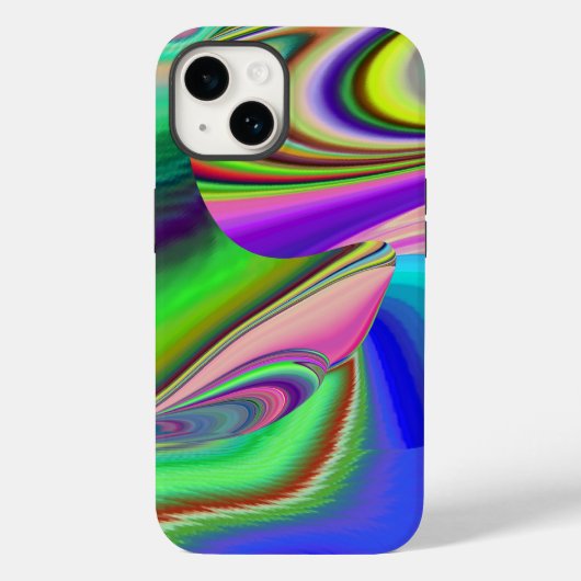 Coques Case-Mate iPhone Summerfeel, Rainbowart 3D Abstrait (Verso)
