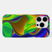 Coques Case-Mate iPhone Summerrainbow, Rainbowart 3D Abstrait (Verso (horizontal))