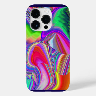 Coque Pour iPhone 14 Pro Summerrainbow, Rainbowart 3D Abstrait