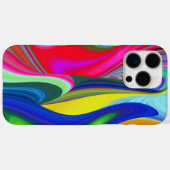 Coques Case-Mate iPhone Summerrainbow, Rainbowart 3D Abstrait (Verso (horizontal))