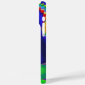Coques Case-Mate iPhone Summerrainbow, Rainbowart 3D Abstrait (Verso / Gauche)