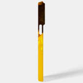 Coques Case-Mate iPhone Summertime Yellow Sunflower Nom personnalisable (Verso / Droite)