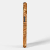 Coques Case-Mate iPhone Sun Deck - Starburst en bois clair (Verso / Droite)