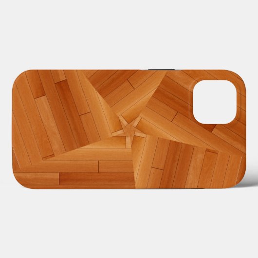 Coques Case-Mate iPhone Sun Deck - Varnished Star Center (Verso (horizontal))