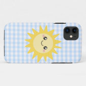 Coques Case-Mate iPhone Sun heureux mignon (Dos (Horizontal))